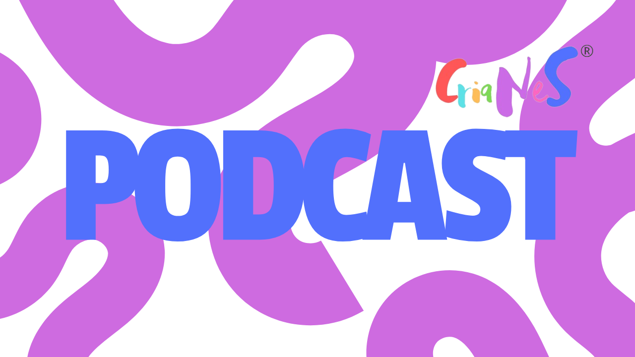 Miniatura YouTube podcast cultura pop colorido